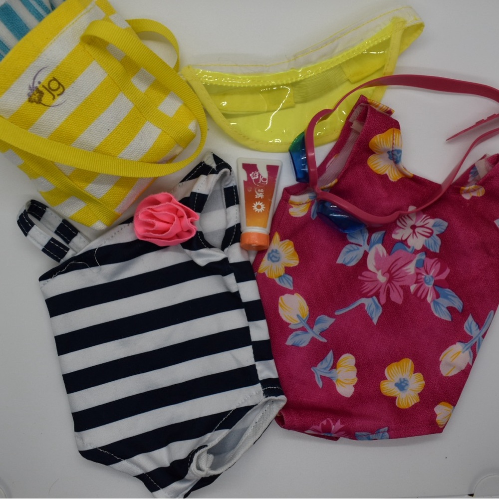 Journey Girl Beach Outfit Set for 18” Doll